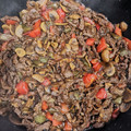 El cooksnap de Jose Manuel Vanesa Guillen cuando hizo Ternera con champiñones en salsa de ostras.