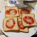 il CookFra quando ha preparato Finte pizzette veloci