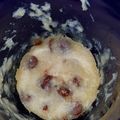 Ross Randall's cooksnap of when they made Microwave Chocolate chip cake.