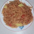 Disha yadav का कुकस्नैप जब उन्होंने नमकीन जवे (Namkeen Jave recipe in hindi) बनाया था।