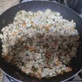 El cooksnap de Veronika Elkhovikova cuando hizo Carne picada mixta con verduras y huevos revueltos.
