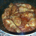El cooksnap de Dika Elez cuando hizo Muslitos de pollo en salsa de tomate.