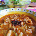 El cooksnap de Josemi CilantroYHierbabuena cuando hizo Guiso marinero de alubias con calamares.
