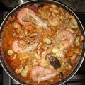 El cooksnap de Agustina Moreira cuando hizo Paella de mariscos.