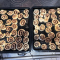 El cooksnap de Carola Bohlken cuando hizo Rollos de Canela veganos.
