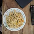 Abdulla's cooksnap of when they made Creamy cheese pasta.