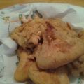 punkin's cooksnap of when they made Southern Fried Chicken.
