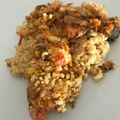 El cooksnap de Nerea Calabuig cuando hizo Arroz integral con verduras y setas.