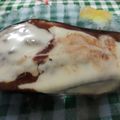 El cooksnap de Angela Ortiz cuando hizo Berenjenas a la pizza.
