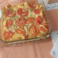 El cooksnap de NORA BARCO cuando hizo Soufflé de coliflor y pollo Light (sin harina, sin salsas).