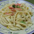 Cooksnap dari annis untuk resep Fettuccine sosis corn