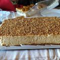 El cooksnap de Marta Sánchez cuando hizo Tarta Mousse de Turrón de Jijona.