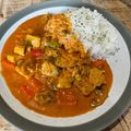 Satoshi Namai's cooksnap of when they made Coconut milk chicken curry (vegan alternatives).