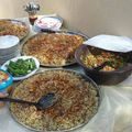 صورة من ام طارق.، شاركها بعد تجربة وصفة مجدرة برغل و عدس مع سلطة روكا 😍😍