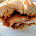 El cooksnap de Bibi García cuando hizo Sándwich cubano.