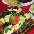 صورة من طبخات بنت الشام منى Madona ، شاركها بعد تجربة وصفة منزلة باذنجان بحبات الرمان 👍