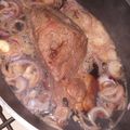 El cooksnap de Susana Estigarribia cuando hizo Bondiola de cerdo a la cacerola.