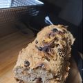 Cooksnap Aśka z czasów, kiedy przygotował Ciasto bananowe z bakaliami.