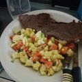 El cooksnap de sammantha099 cuando hizo Ensalada rusa sin papa.