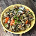 Cooksnap Salina Jalaludin semasa beliau membuat Kerang Rebus Air Asam.