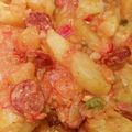 El cooksnap de Paky Lovel cuando hizo Patatas a la Riojana.