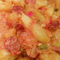 El cooksnap de Paky Lovel cuando hizo Patatas a la Riojana.