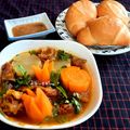  Kim Dung .'s cooksnap of when they made Bò kho bánh mì.