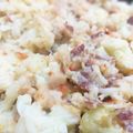 El cooksnap de Mireia cuando hizo Coliflor con judía blanca y bacon.