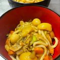 ★なみ☆'s cooksnap of when they made めんつゆと残ったカレーでカレーうどん.
