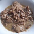 El cooksnap de MaryGlory cuando hizo Pechuga de pollo con champiñones en salsa de quesitos.