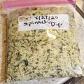 Chef Mommy Nessa's cooksnap of when they made Cheesy Spinach Dip in a Pumpernickel Bread Bowl.