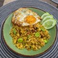 Cooksnap dari Jesslyn untuk resep Nasi goreng kunyit dengan ikan asin & petai