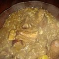 El cooksnap de Toni Faustino cuando hizo Restos de asado en guiso de lentejas.