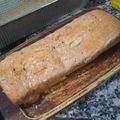 El cooksnap de Juliana Navarro cuando hizo Budín vegano de bananas (más húmedo que verano santafecino!).
