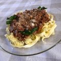 El cooksnap de Luis Ángel Chávez cuando hizo Fetuccini a la Boloñesa 🍝🤗.