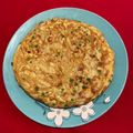 El cooksnap de Ana Muñoz cuando hizo Frittata de Spaghetti “sin gluten “.