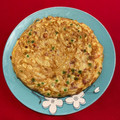 El cooksnap de Ana Muñoz cuando hizo Frittata de Spaghetti “sin gluten “.