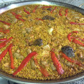 El cooksnap de Marieta cuando hizo Paella Montesano.