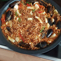 El cooksnap de Ma. Cecilia cuando hizo Fideuá de marisco (al estilo de Barcelona).