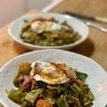 El cooksnap de Irene-Guirao cuando hizo Menestra con trigueros.