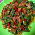 Cooksnap dari Ragill Aiiu Pamikatsiih untuk resep Tumis Kacang Panjang Tempe Pedas Manis