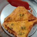 Harsimar Singh का कुकस्नैप जब उन्होंने ब्रेड पकौड़े (Bread pakode recipe in hindi) बनाया था।