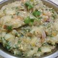 Anita Uttam Patel's cooksnap of when they made Baingan ka bharta.