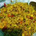 Cooksnap dari Alifah Mj untuk resep Nasi goreng kunyit dan ikan teri #Seninsemangat