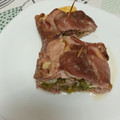 El cooksnap de Raquel cuando hizo Tronco de lomo relleno de panceta, queso cheddar y espárragos.
