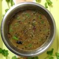 Aarvi's cooksnap of when they made Moong dal & lauki mix.