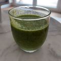 El cooksnap de Xeru cuando hizo Batido Detox para adelgazar con Espinaca, Jengibre, limón, plátano, Mandarina!🍋🍌🍊🌿.
