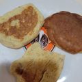 Cooksnap dari Dini Fitrilia untuk resep Banana Oatmeal Souffle Pancake (Diet) 293 kal