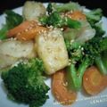 Cooksnap dari Lena 💕 untuk resep Sesame tofu with broccoli-carrot