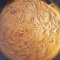 El cooksnap de Jaime Enrique León Geronimo cuando hizo Spaghetti con queso y chile morrón.